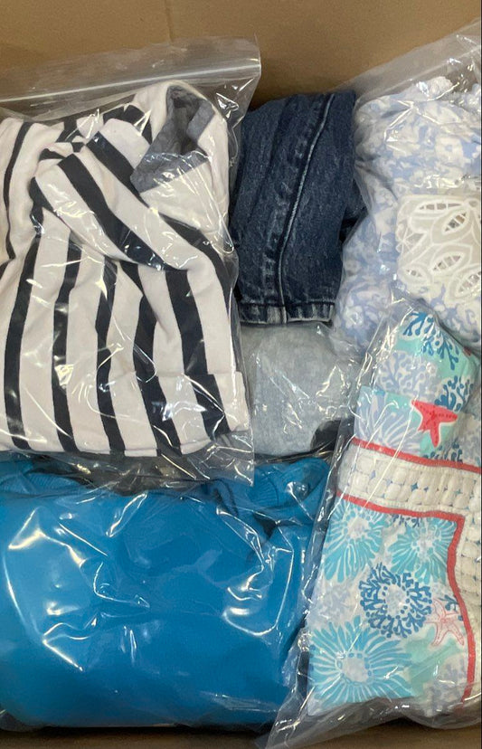 20 Lb Bulk Lot Men's Women's Assorted Brand Clothing Calvin Klein Michael Kors