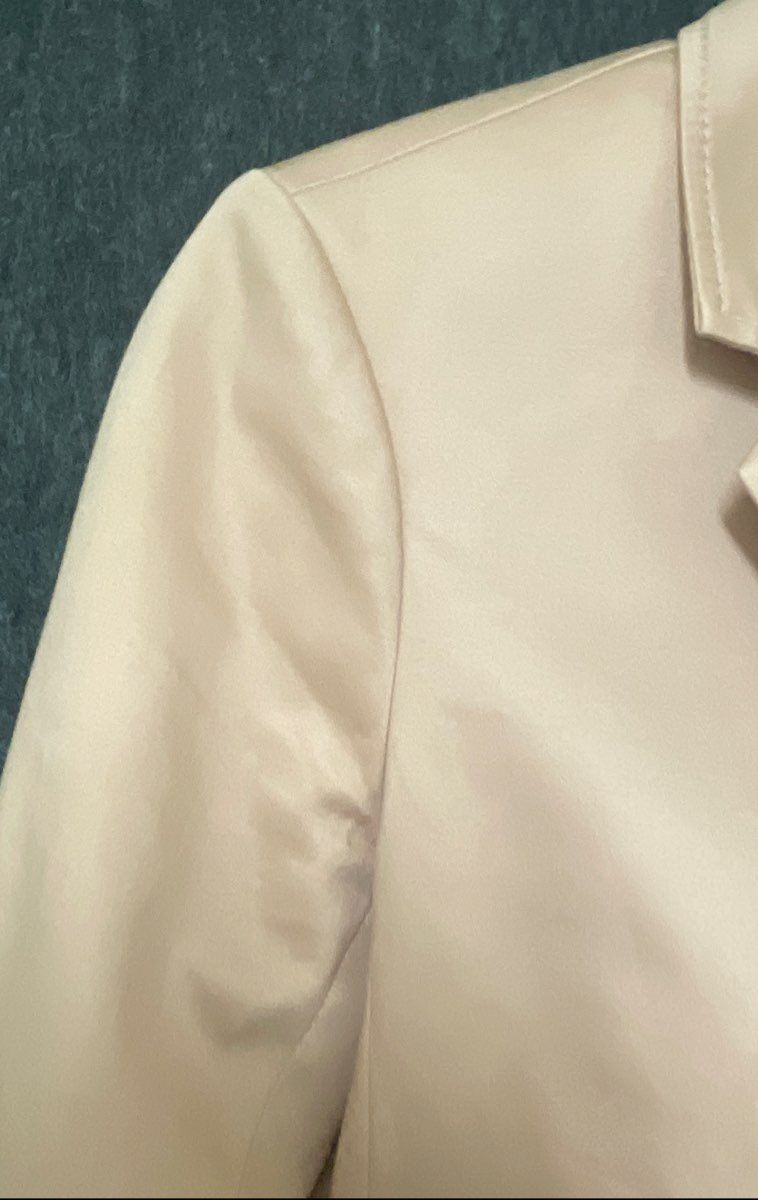 Talbots Petites Women's Peach Cotton Blend 3-Button Blazer Sz 2P