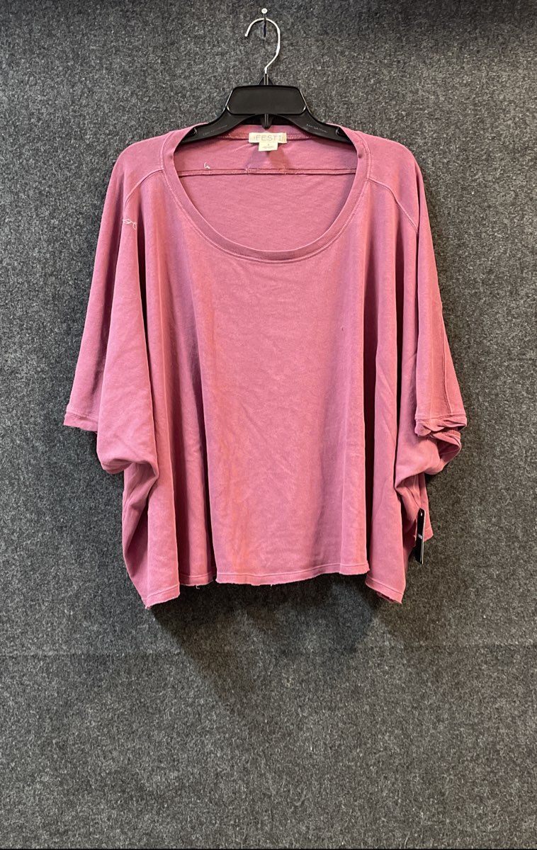 Torrid Women's Festi Red Violet Oversized Dolman Tee Shirt Sz 2 2X NWT