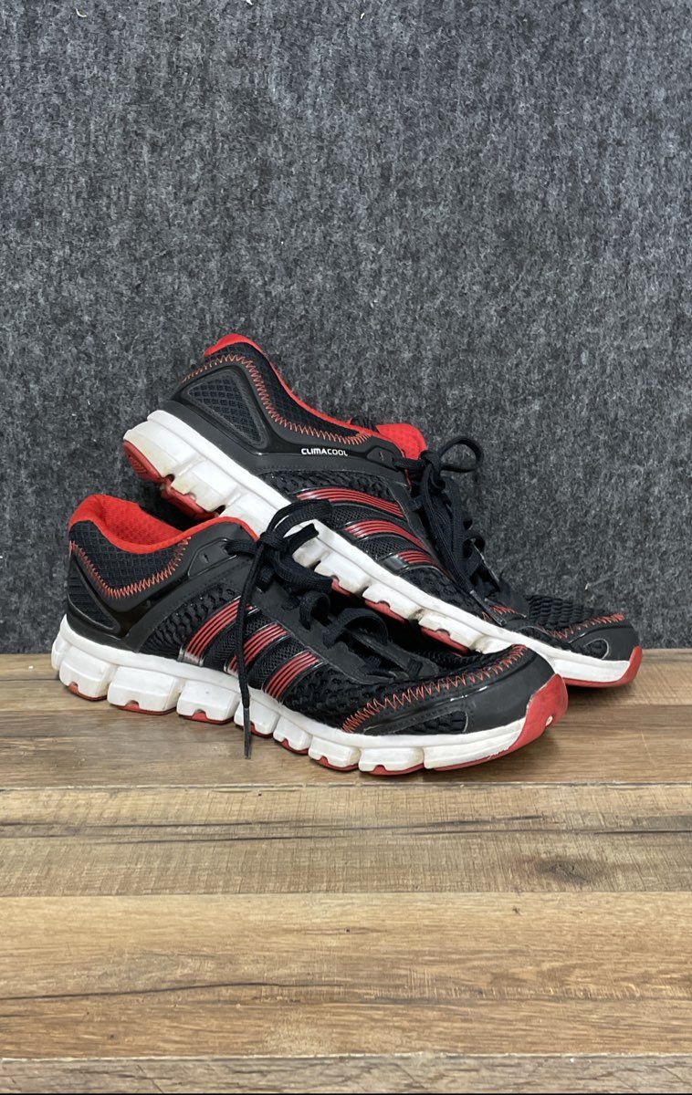 Adidas Climacool Black Red Men's Running Shoes Size 11