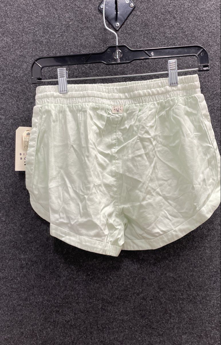 Billabong Women's Mint Green Cotton Viscose Elastic Waist Beach Shorts NWT Sz S