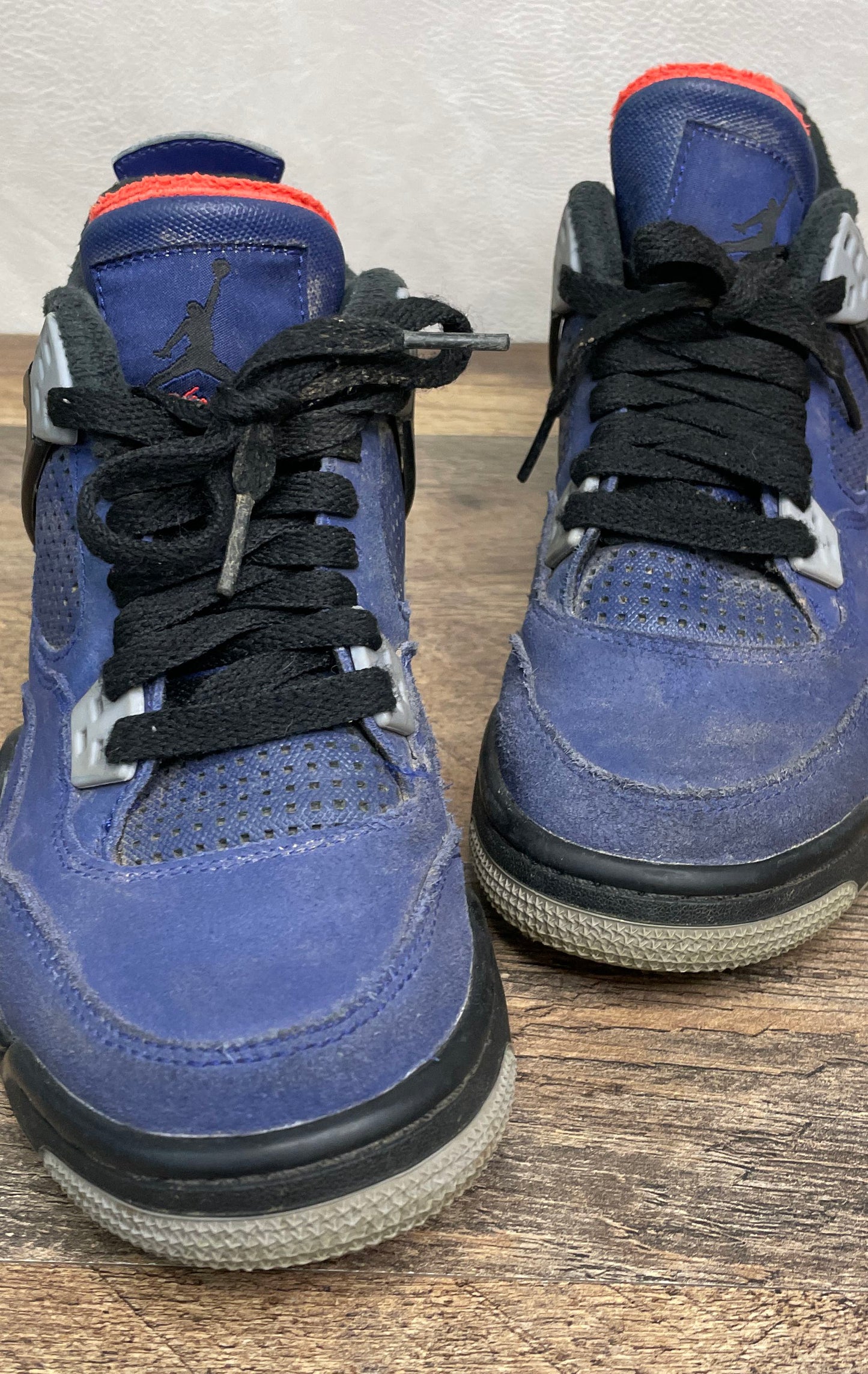 Nike Air Jordan 4 Retro Winterized Loyal Blue GS Size 4Y CQ9745-401