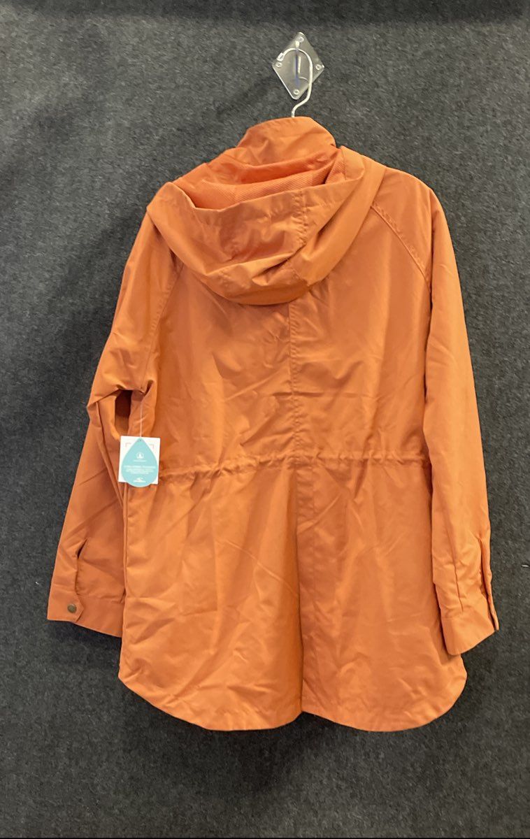 O'Neill Women's Orange Gayle Hooded Parka Jacket NWT Sz L