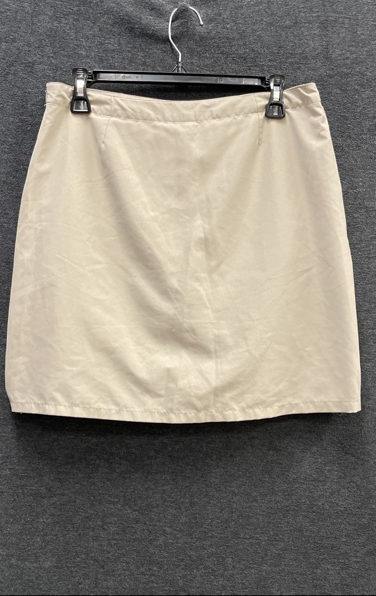 Patagonia Women's Tan Outdoor Hiking Travel Polyester Skort Sz 6