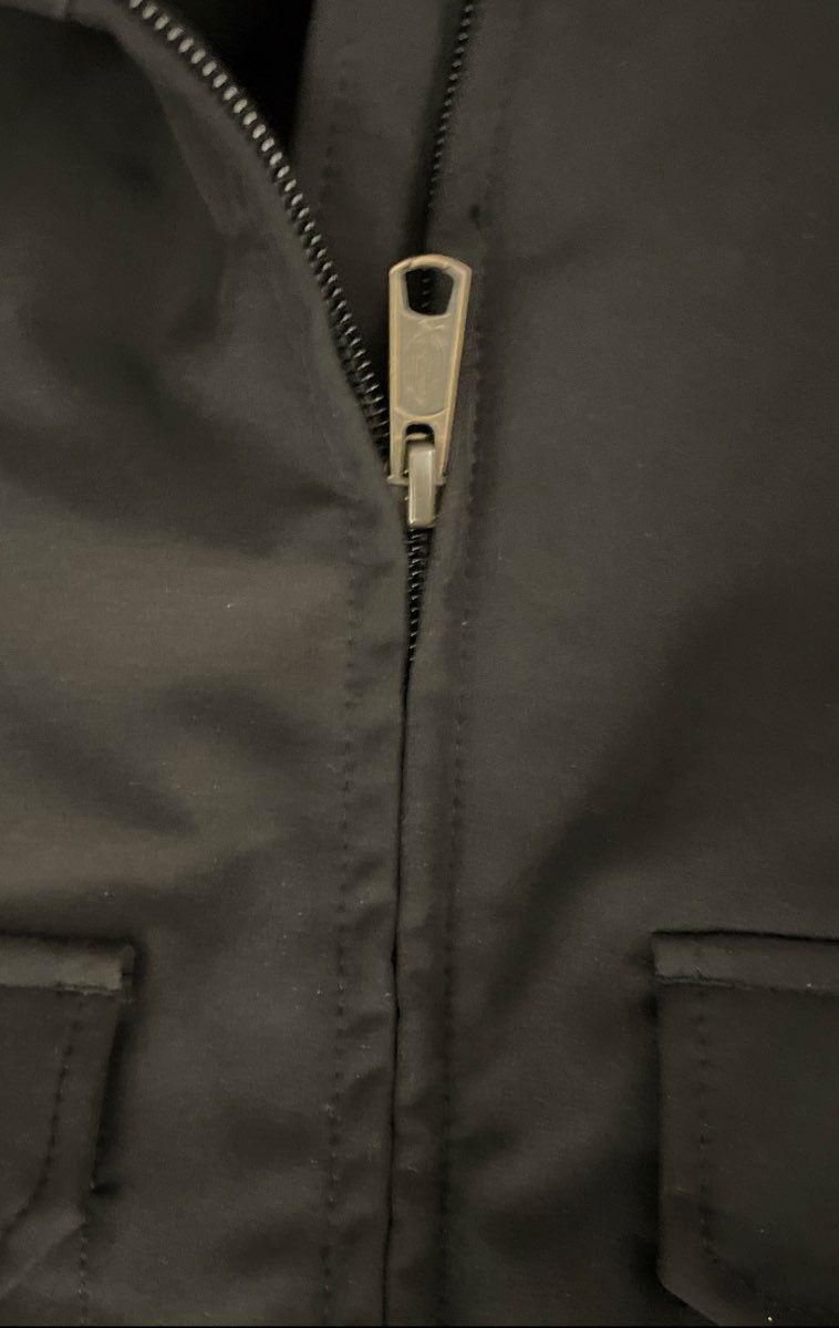 Dickies Men's Black LJ530 Soft Shell Full Zip Performance Work Jacket Size XL