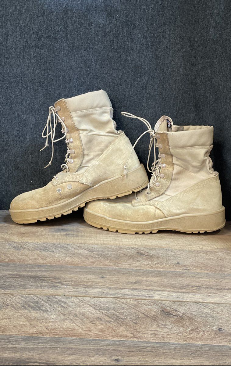 Altama Tan Desert Hot Weather Military Combat Boots Size 12W
