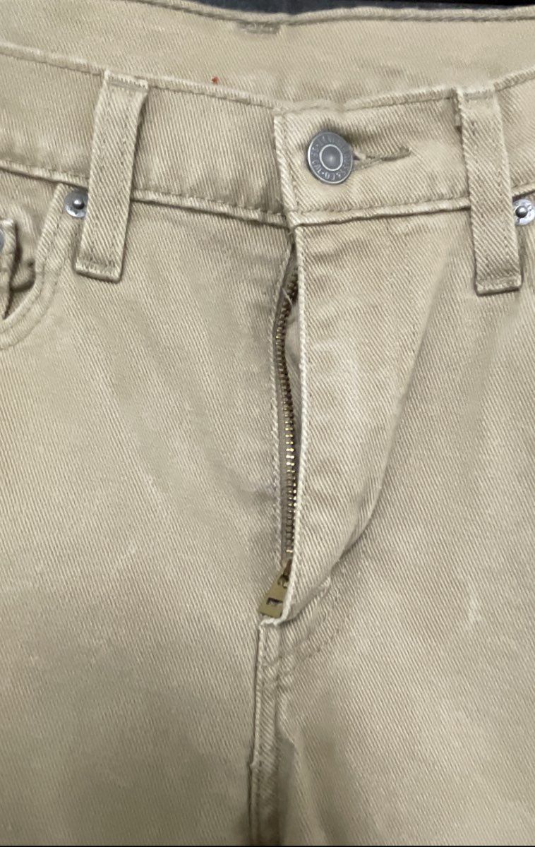 Levi's Men's 510 Skinny Fit Jeans Tan Khaki Stretch Denim Sz 32x32