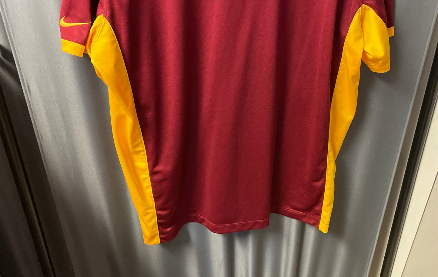 Nike Men's Washington Redskins NFL Training Polo Shirt Burgundy Gold Dri-FIT XXL