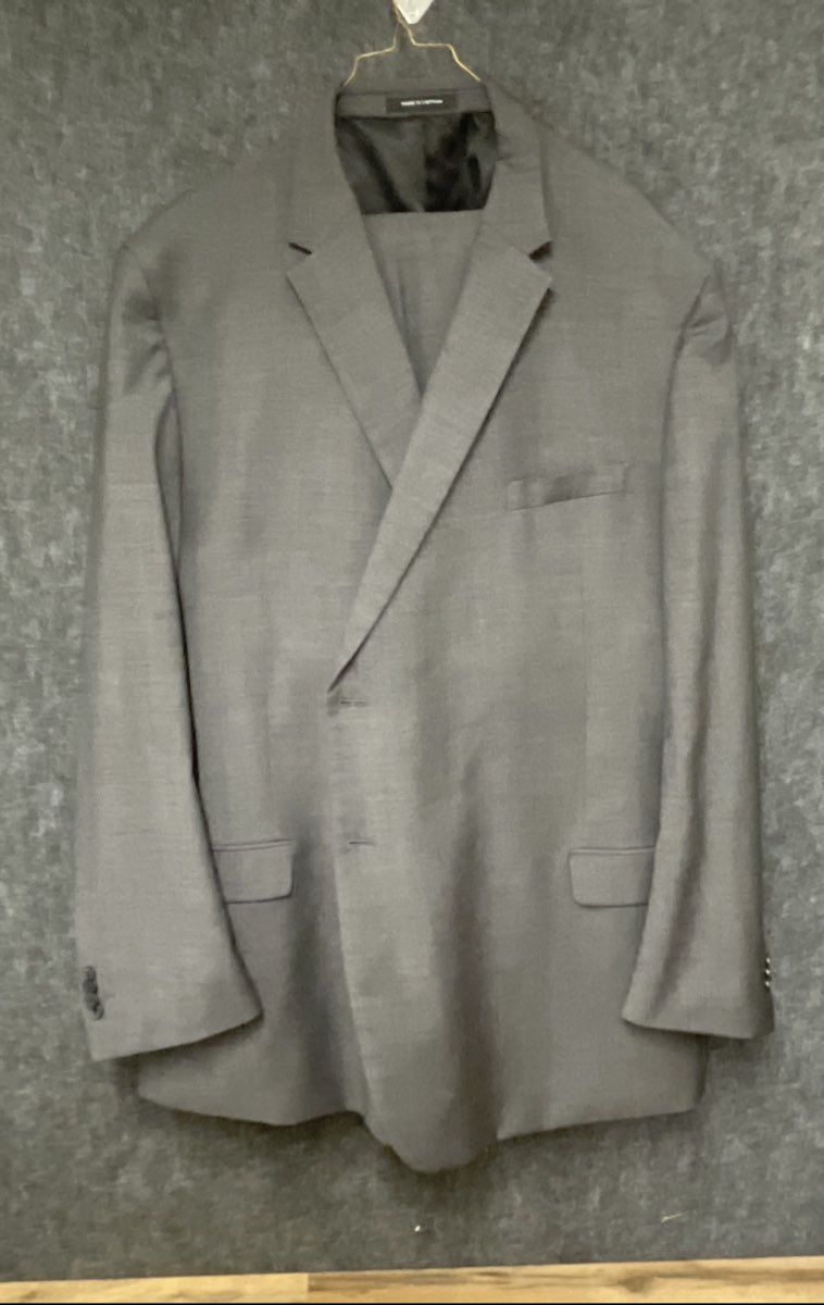 Awearness Kenneth Cole Men's Gray Two-Piece Wool Blend Suit Sz 56 Long