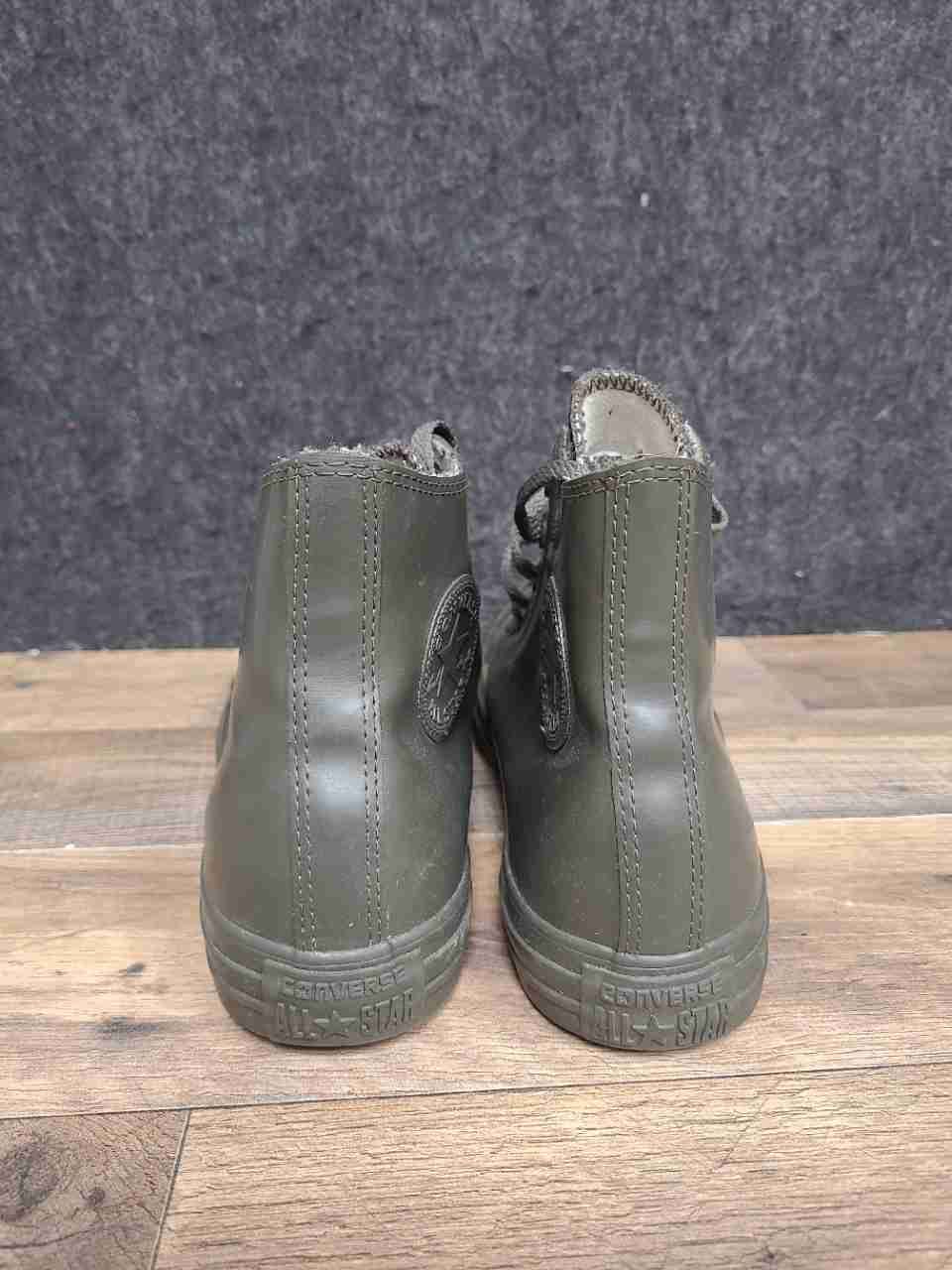 Converse Chuck Taylor All Star Rubber High Top Olive Green Mens 7.5 Womens 9.5