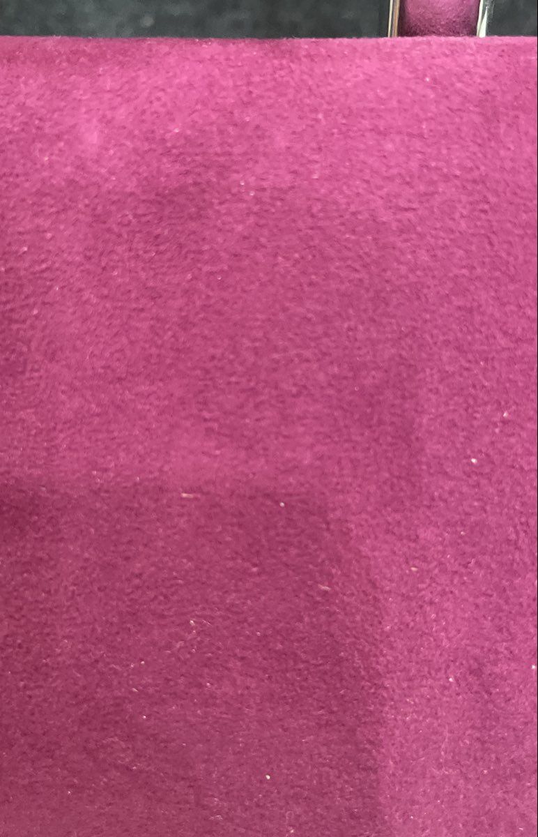 Call It Spring Purple Faux Suede Envelope Clutch Bag Gold Chain Crossbody