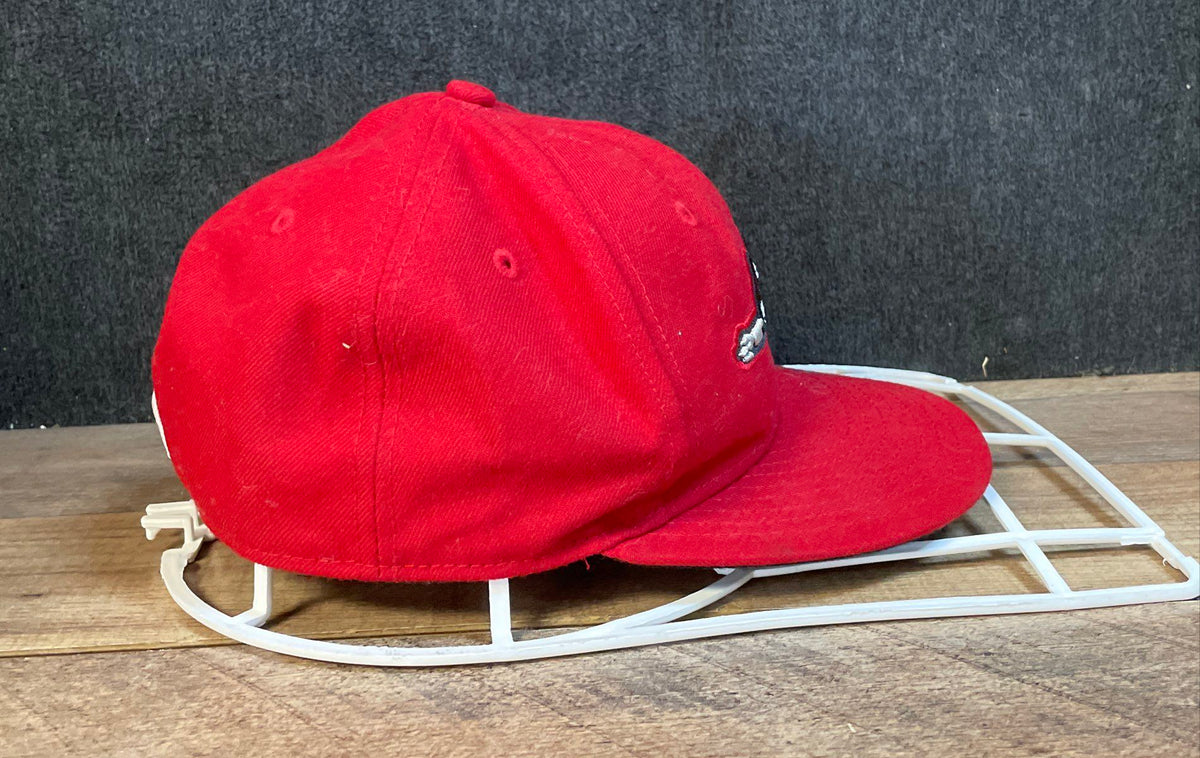 Richmond Flying Squirrels Red Baseball Caps Lot of 2 '47 New Era One Signed