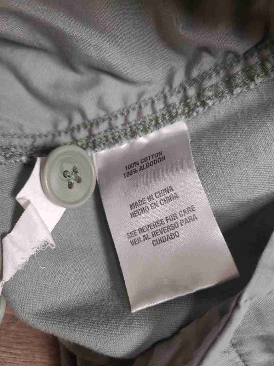 Woolrich Women's Sage Green 100% Cotton Chino Tapered Cropped Pants Sz 16
