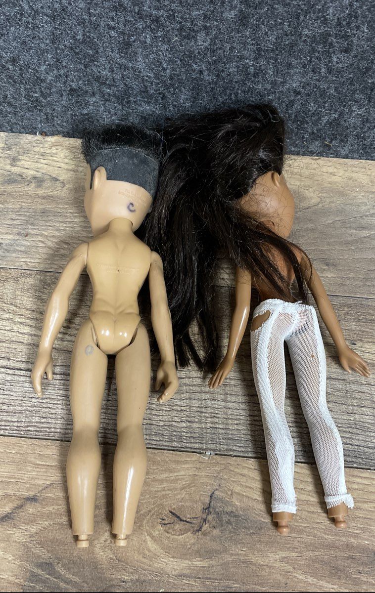 MGA Bratz Boyz Cade & Female Doll Lot Y2K For Parts OOAK Custom