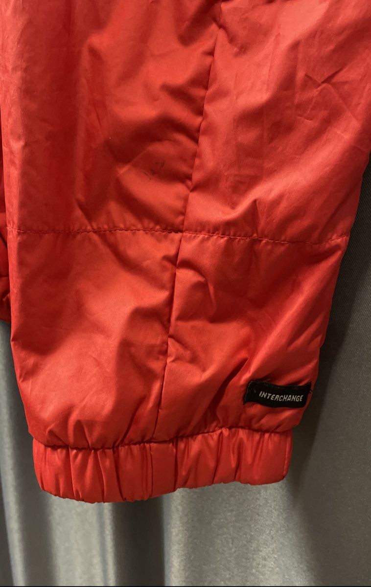 Columbia Men's Red Interchange Quilted Puffer Jacket Full Zip Insulated Sz XL