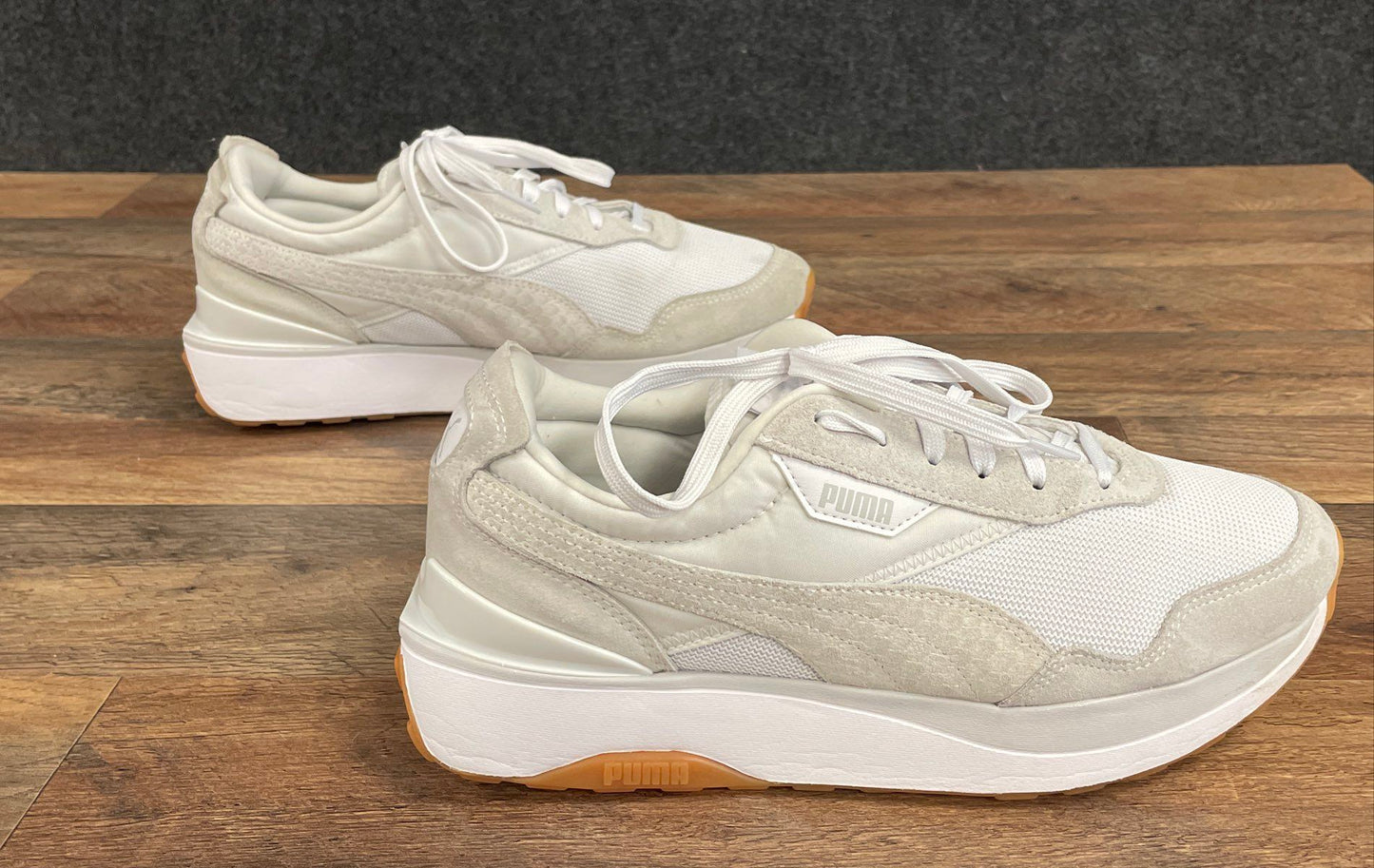 Puma Cruise Rider Silk Road Marshmallow Gum White Women's Sneakers Size 11