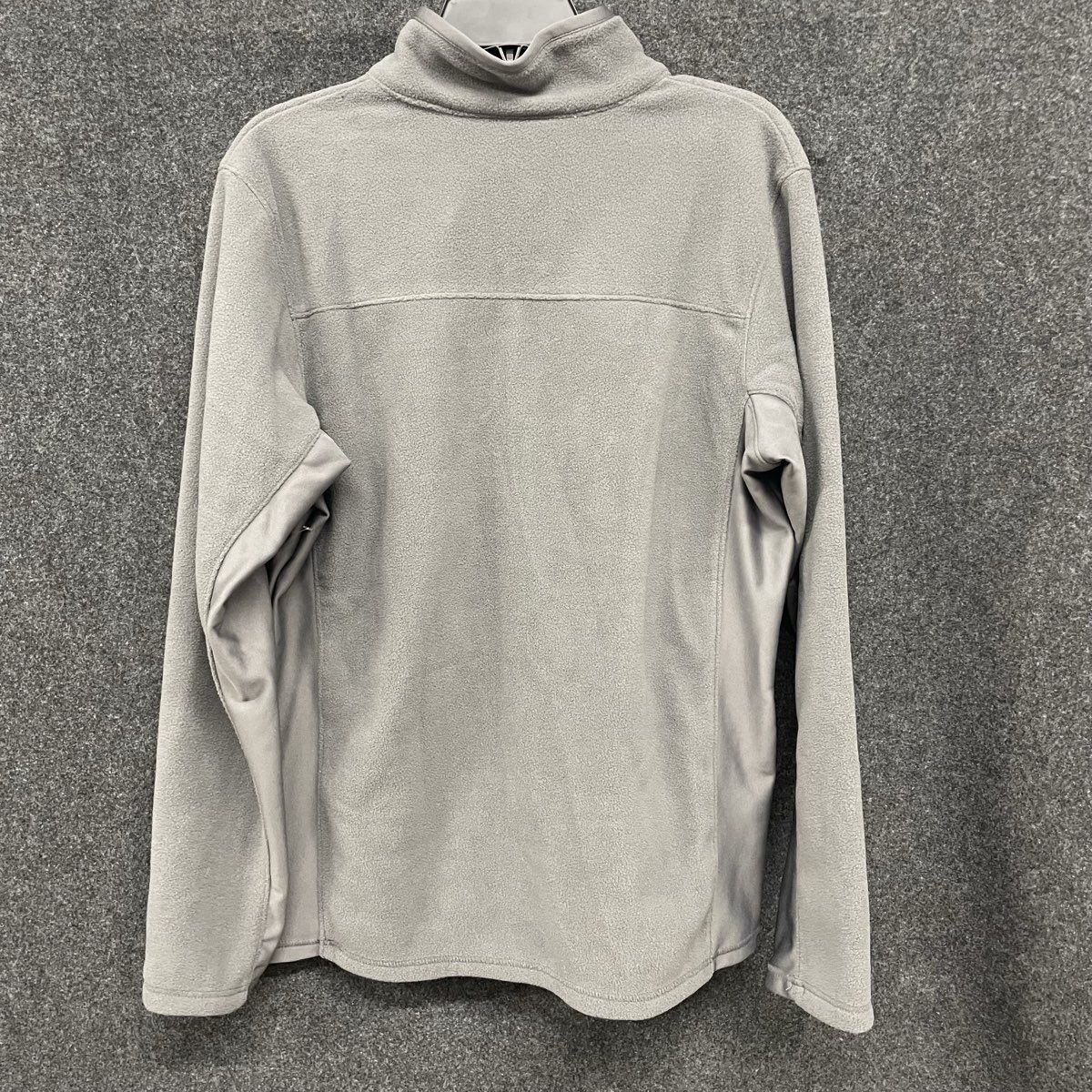 Columbia Men's Gray Basin Trail III Quarter Zip Fleece Pullover Jacket Sz M