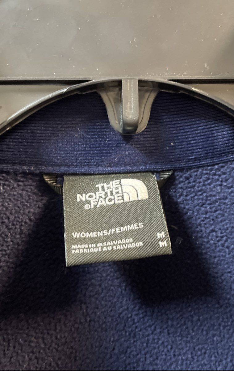 The North Face Women's Apex Bionic Softshell Navy Blue Full Zip Jacket Sz M