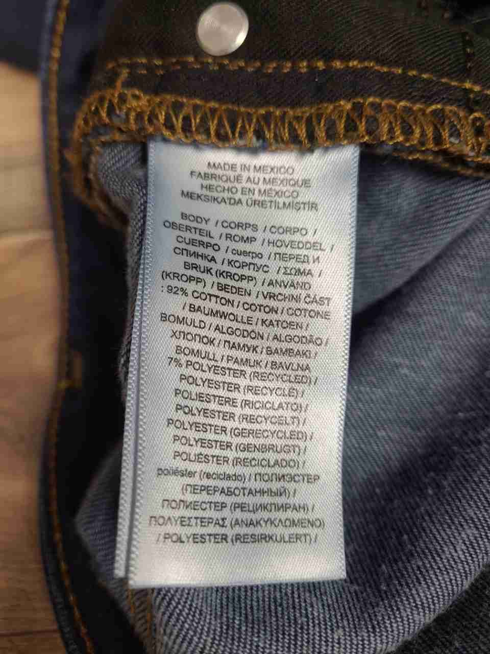 Lauren Ralph Lauren Women's Dark Wash Straight Leg Stretch Denim Jeans Sz 14