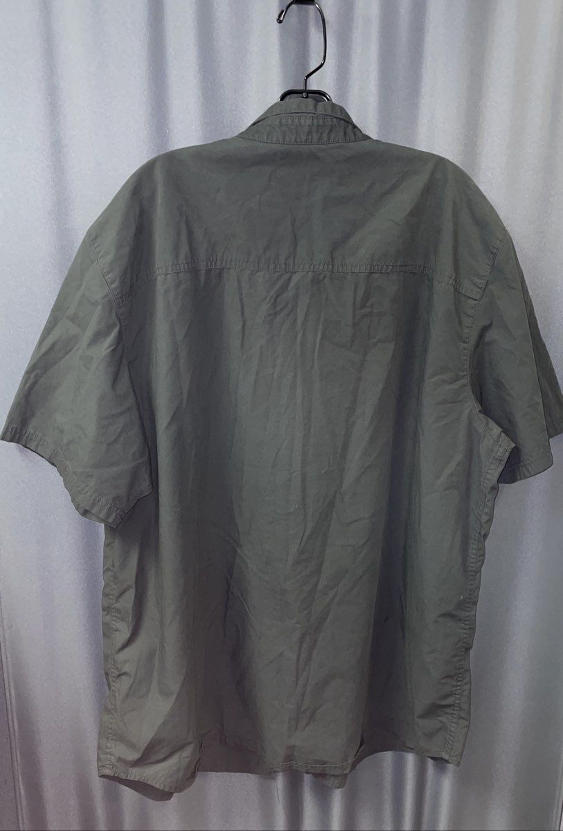 5.11 Tactical Men's Dark Grey Short Sleeve Button Up Utility Shirt Sz 2XL