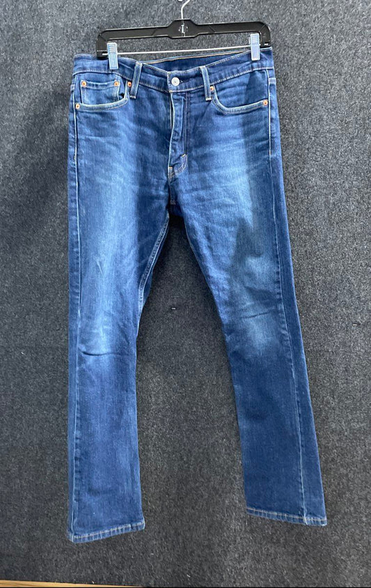 Levi's Men's 511 Slim Fit Blue Jeans Indigo Stretch Denim Sz 31x30