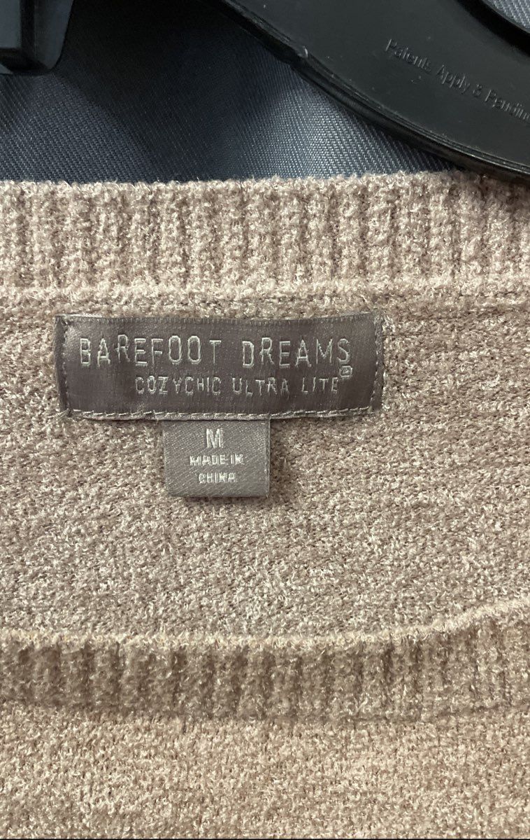 Barefoot Dreams Women's Taupe CozyChic Ultra Lite Sweater Size M