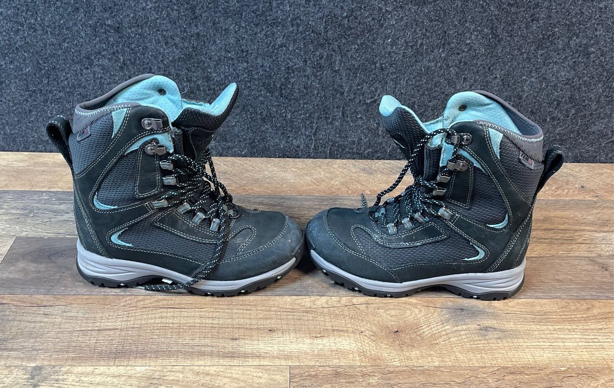L.L.Bean Wildcat Boots TEK2.5 Primaloft 400g Black Grey Size 6.5 M
