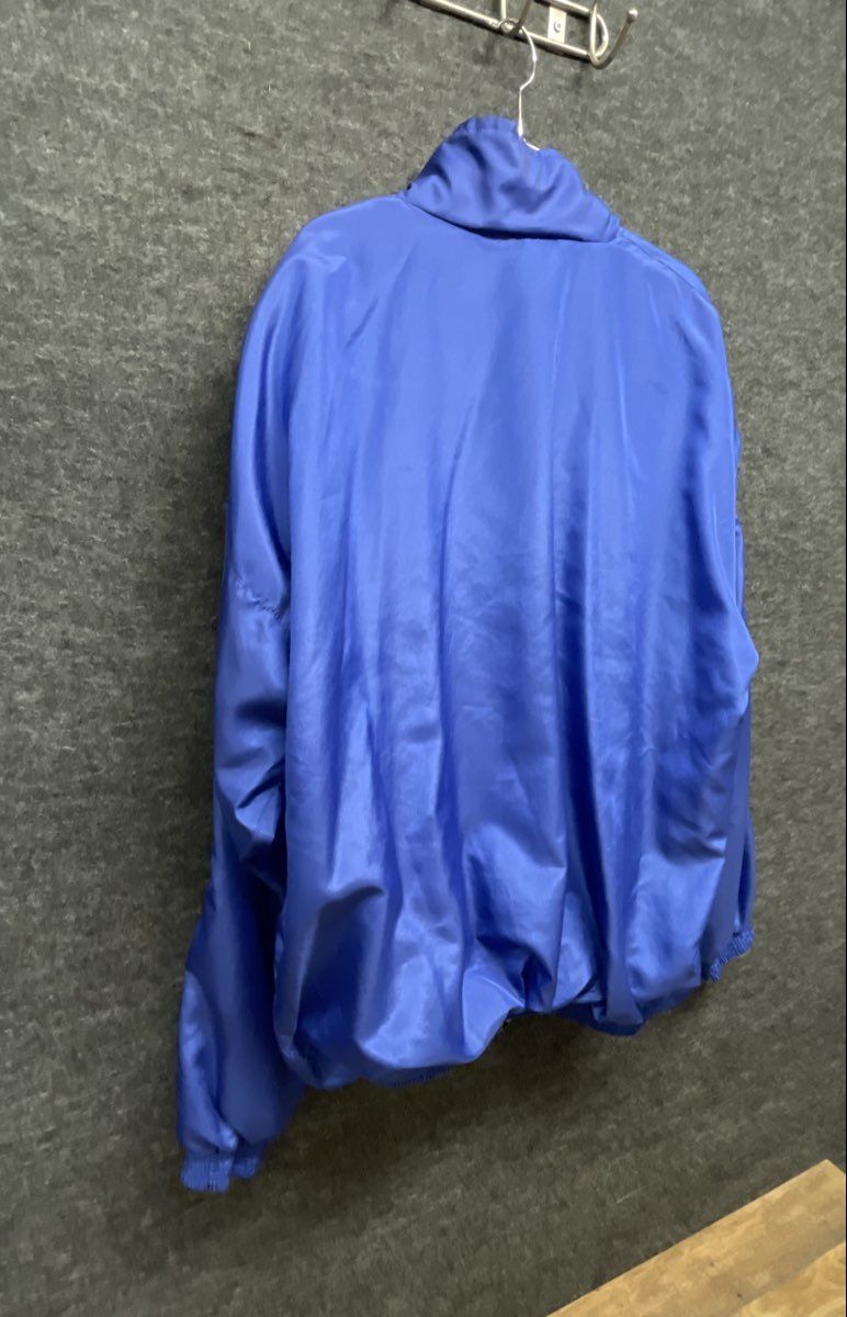 Nike Men's Vintage 90s Blue Windbreaker Full Zip Jacket Size M