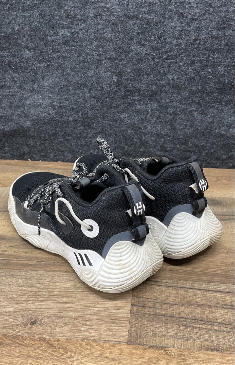 Adidas Harden Stepback 3 Core Black Grey Basketball Shoes Size 6