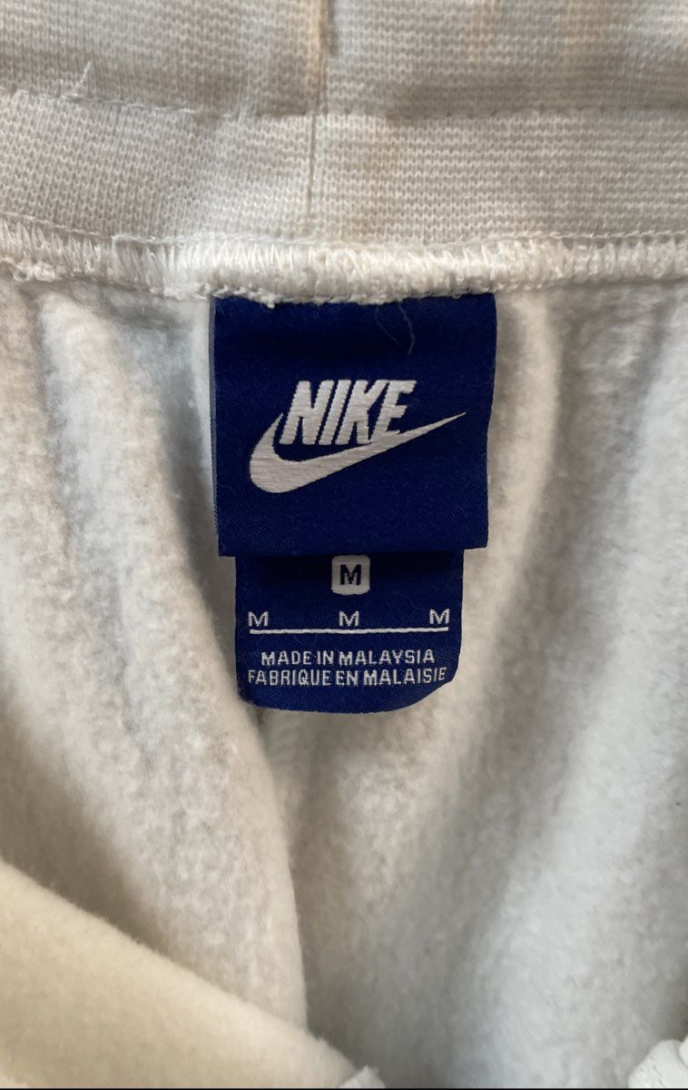 Nike Women's White Iridescent Just Do It Sportswear Jogger Pants Sz M