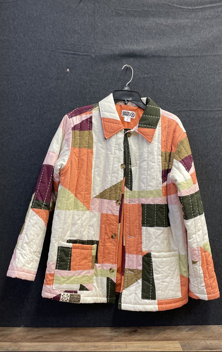 Target Women's Gee's Bend Quilted Jacket Multicolor Patchwork Black History XS