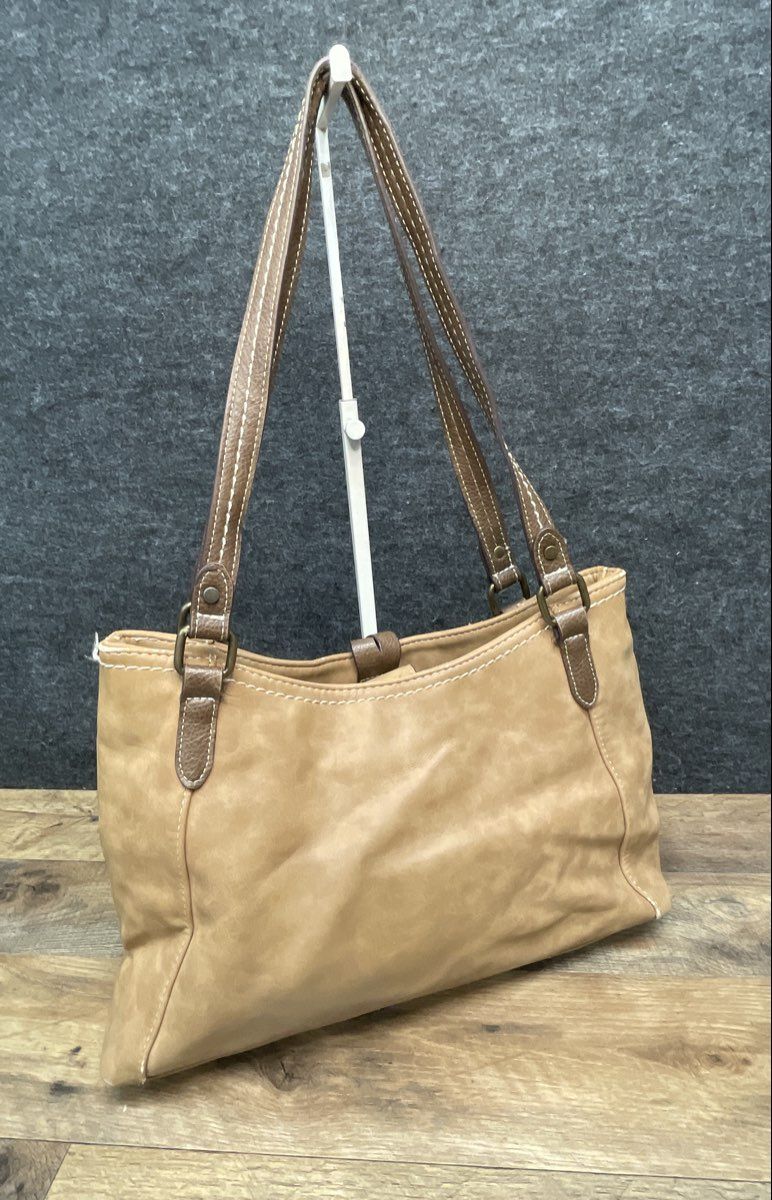 b.o.c. Croft & Barrow Brown Handbag Shoulder Tote Crossbody Lot of 3