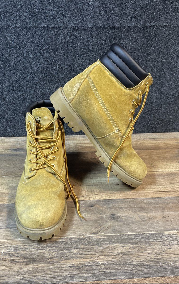 Iron Age IA0161 Tan Leather 200g Thinsulate Steel Toe Work Boots Size 10M