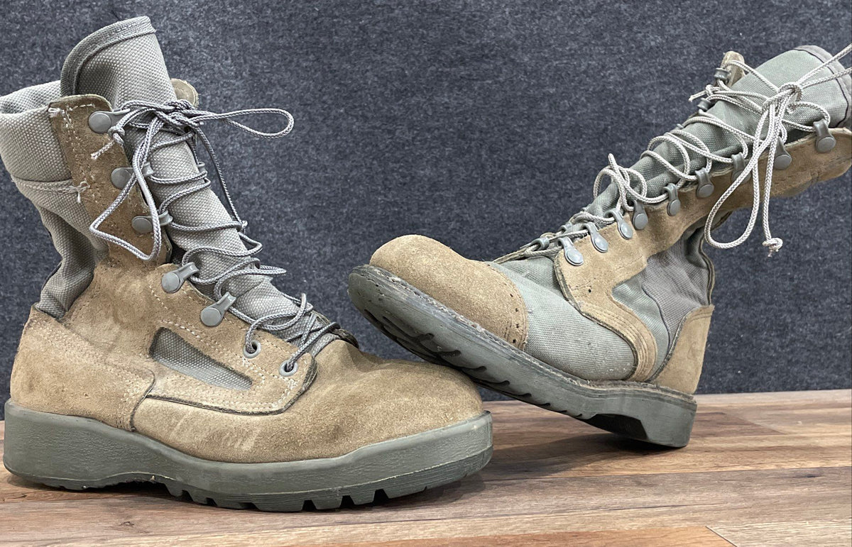Corcoran Mismatched Military Tactical Boots Sage Grey Size 7M
