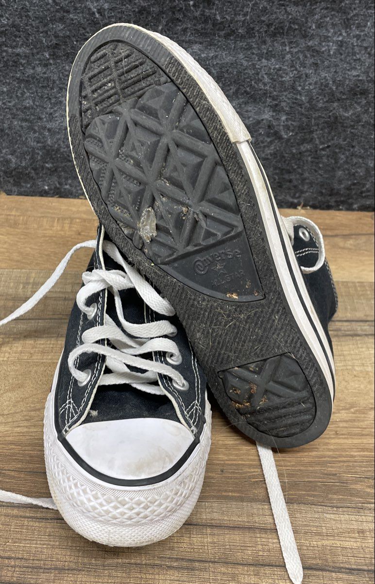 Converse Chuck Taylor All Star Move Platform High Top Black White Kid's Size 3.5