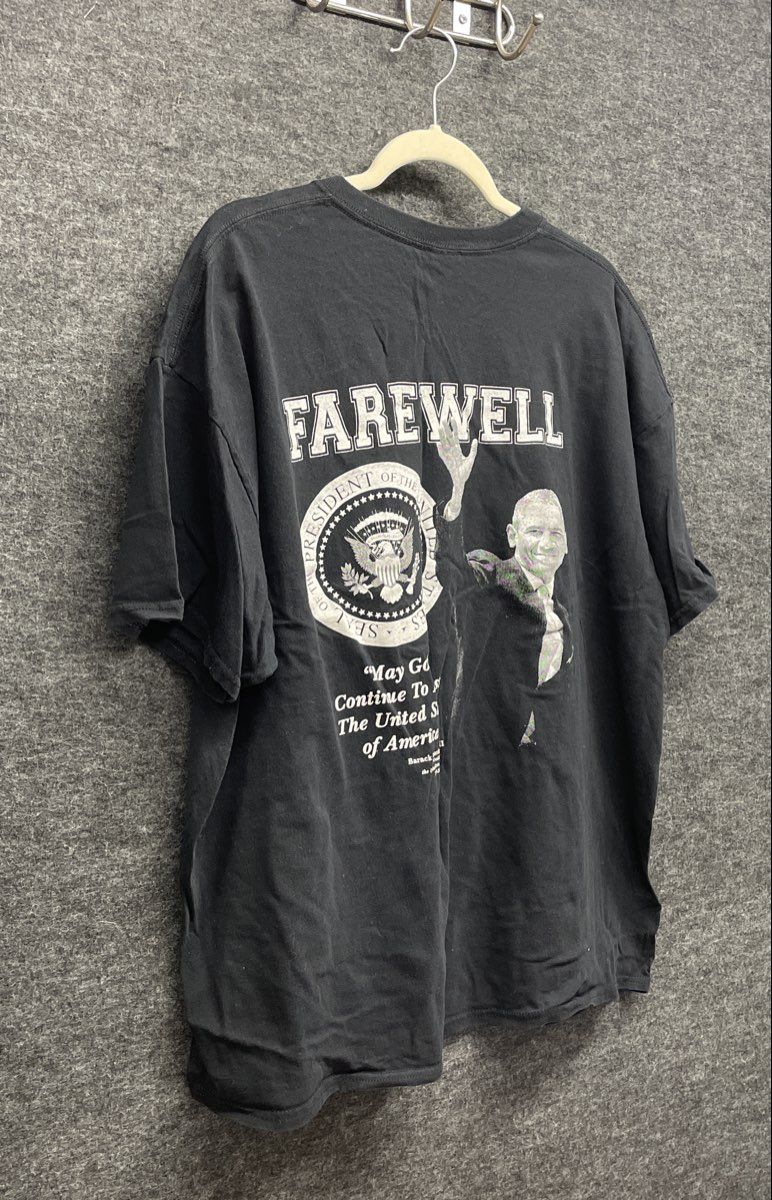 Barack Obama MLK The March 2017 Farewell Presidential Graphic T-Shirt Sz 2XL