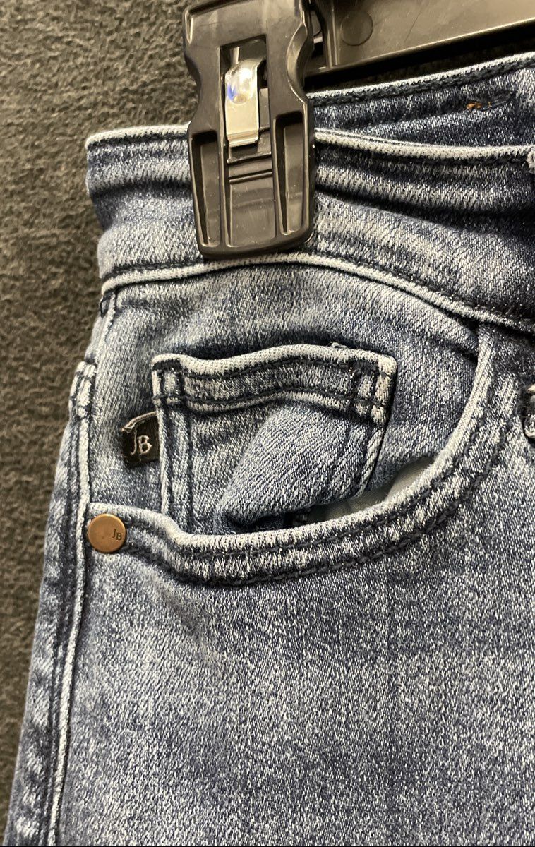 Judy Blue Women's Boyfriend Fit Distressed Blue Denim Jeans Sz 9/29