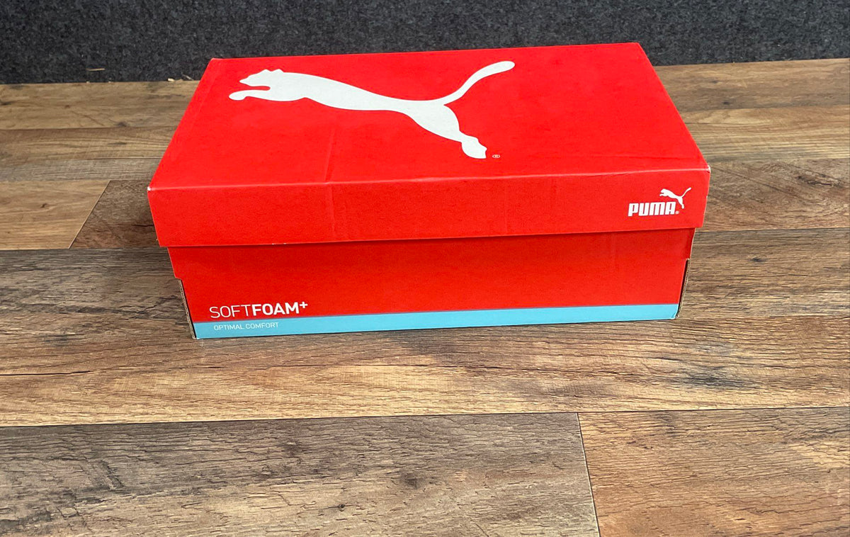 Puma Club II Era White Black Gum Lifestyle Sneakers Men's Size 9 IOB