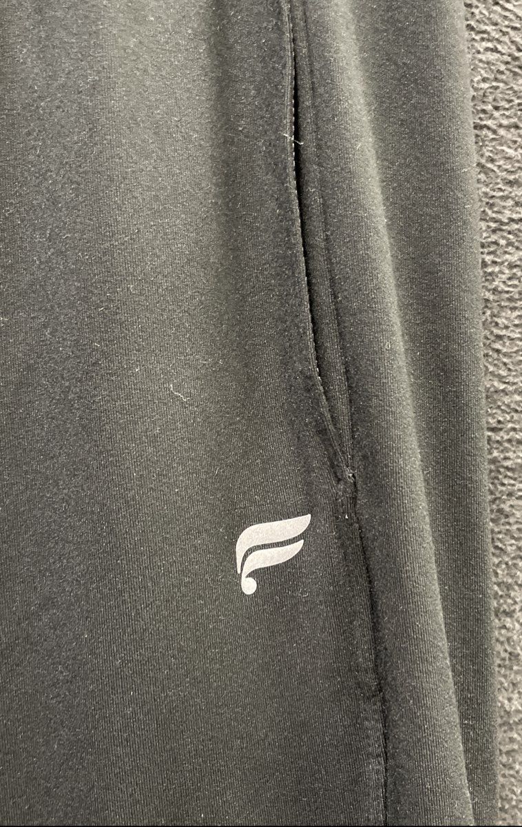 Fabletics Men's Cloud Jersey Jogger Black Performance Sweatpants Sz M NWT