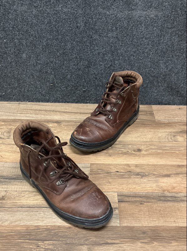 Timberland 69058 Brown Leather Lace Up Ankle Chukka Boots Men's Size 10.5 M