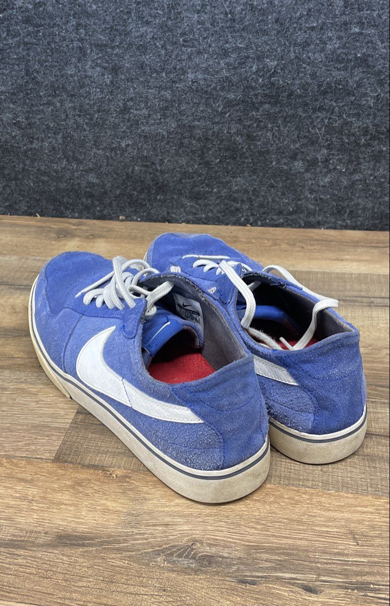 Nike SB Paul Rodriguez V-Rod Blue White Skate Shoes Men's Size 10.5