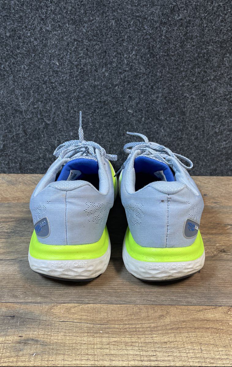 New Balance Fresh Foam 680 v7 Blue Lime Men's Running Shoes Size 10.5