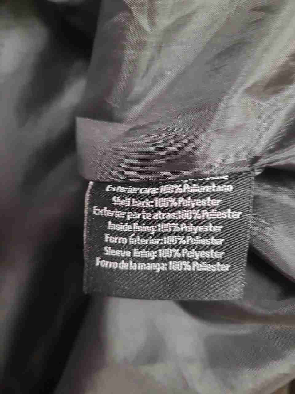 Chor Clothing Company Men's Faux Leather Racing Jacket Black Blue Road King Sz M