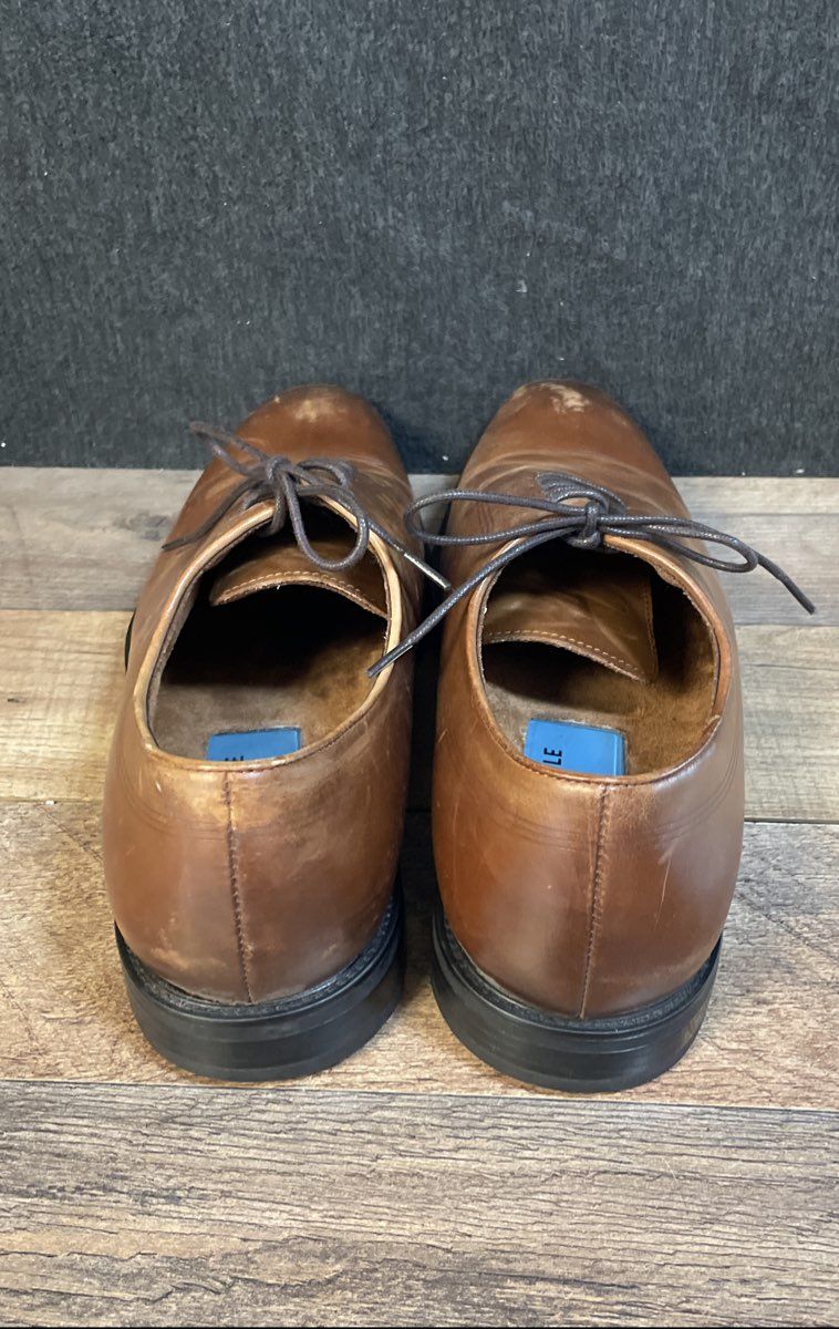 Kenneth Cole New York Techni-Cole Brown Cap Toe Oxford Dress Shoes Size 10