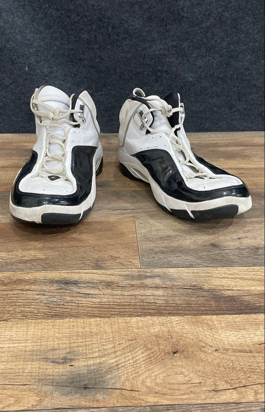Nike Jordan Melo M4 White Black Basketball Sneakers Men's Size 11