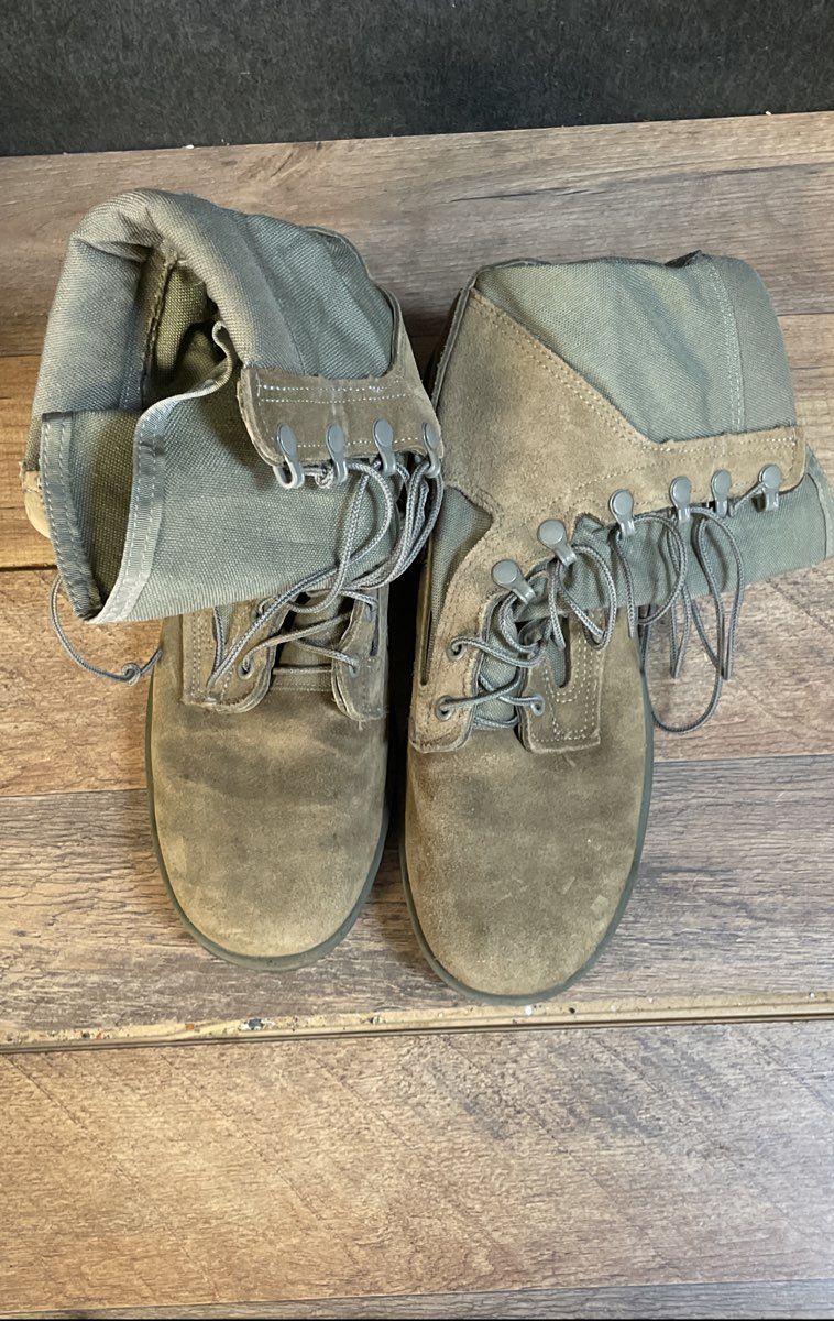 Belleville 600 Sage Green Hot Weather Military Combat Boots Men's Size 9R