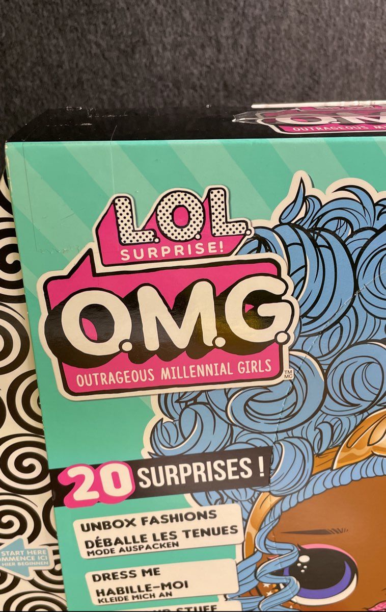 L.O.L. Surprise! O.M.G. Sweets Fashion Doll 20 Surprises 2021 Open Box MGA