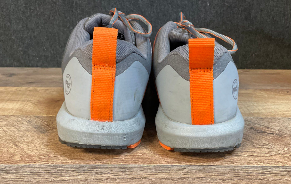 Timberland PRO Radius Composite Safety Toe Grey Orange Men's Work Size 10W