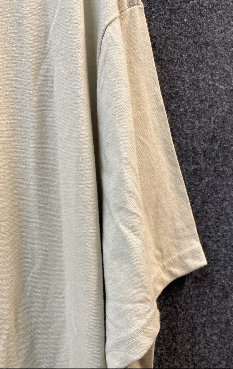 Lucky Brand Men's T-Shirt Taupe Cotton Blend Short Sleeve Crew Neck Sz XXL NWT