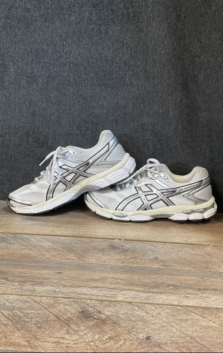 Asics Gel-1130 White Pure Silver Running Shoes Men's Size 8